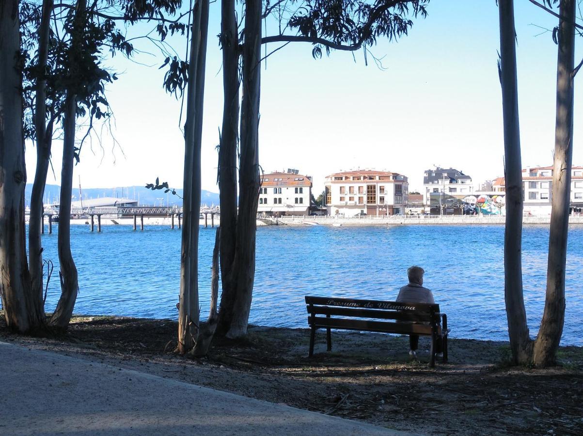 Apartamentos La Pasarela Vilanova de Arousa Exterior foto