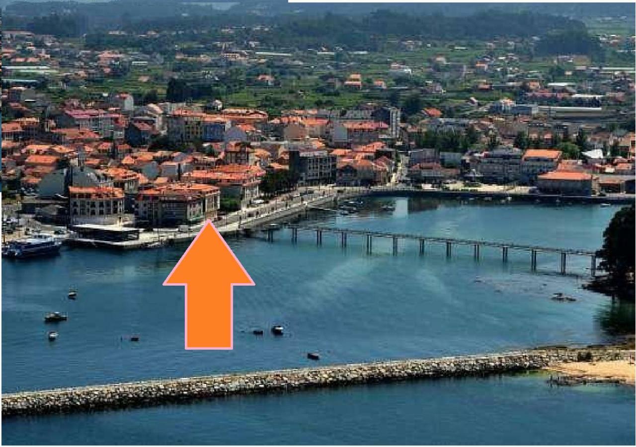 Apartamentos La Pasarela Vilanova de Arousa Exterior foto